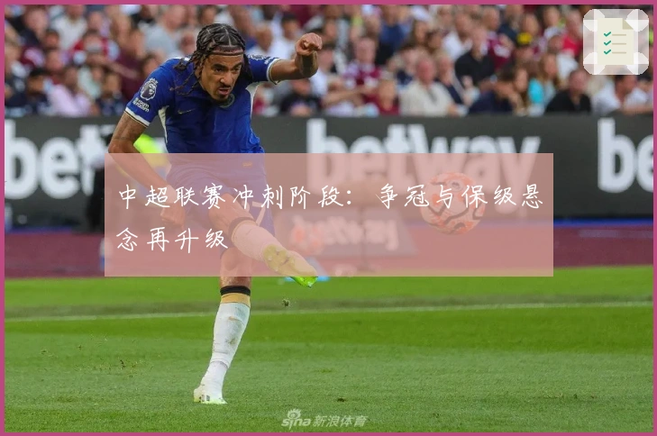 中超联赛冲刺阶段：争冠与保级悬念再升级